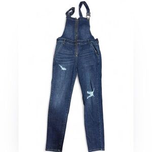 Forever 21 Blue Denim Overalls